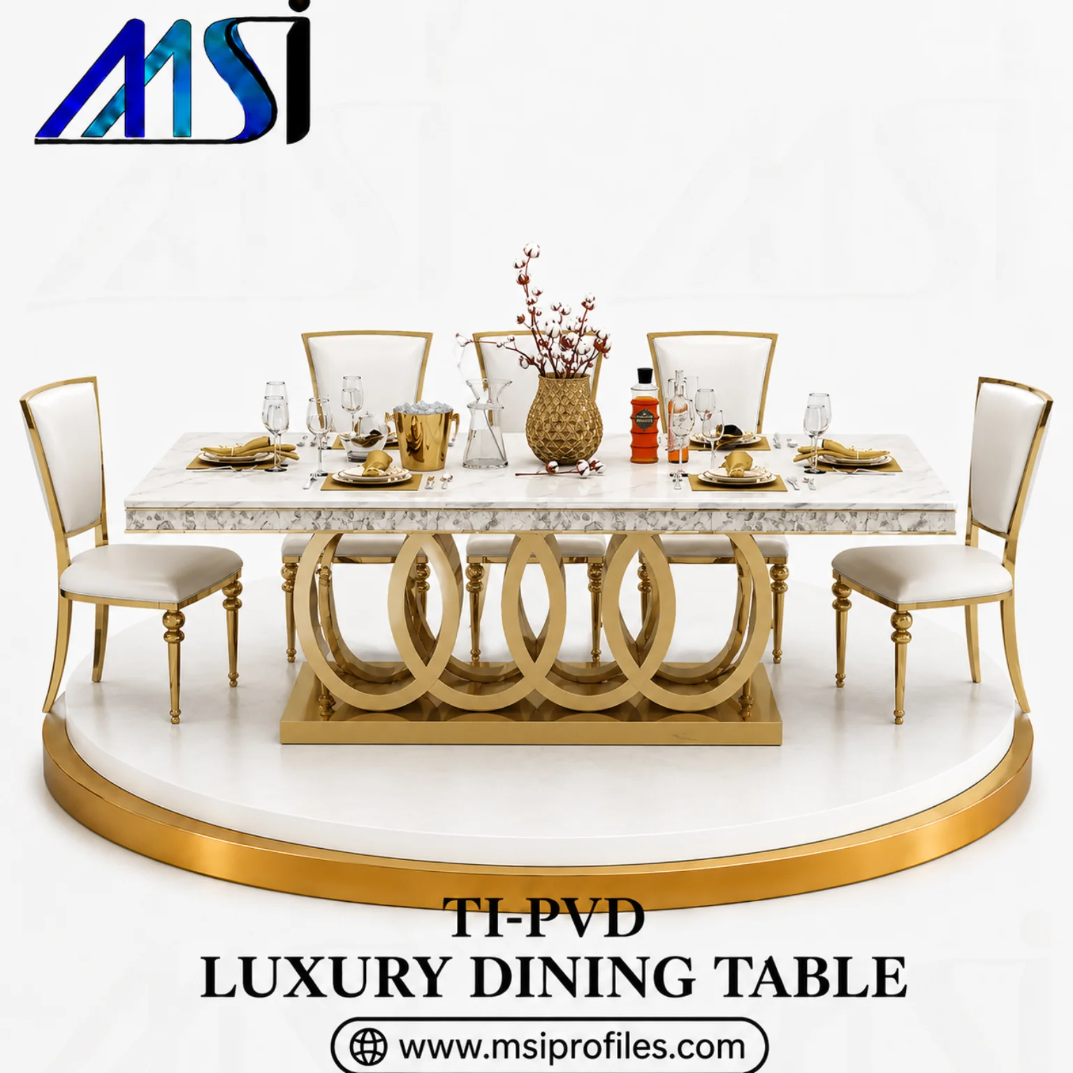 SS PVD Dining Table (2)