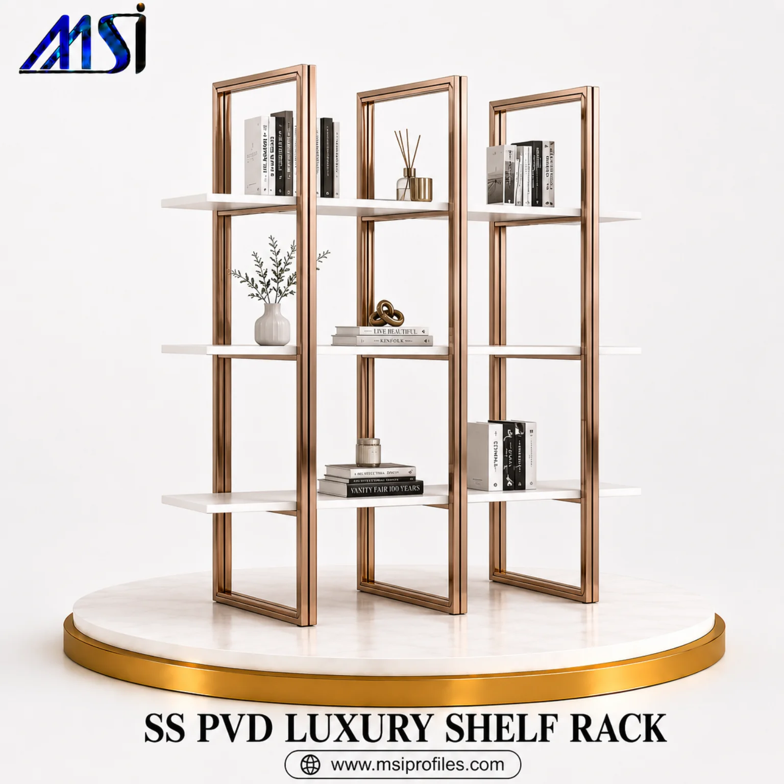SS PVD Shelf Rack (2)