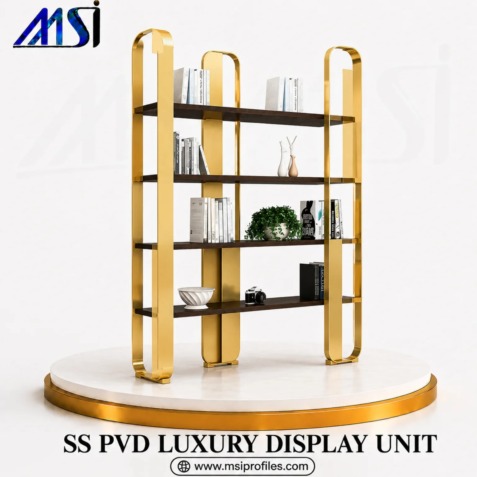 SS PVD Shelf Rack